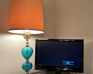 Cool lamp with Sansui TV