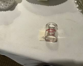 Hampshire Dairy small sample bottle