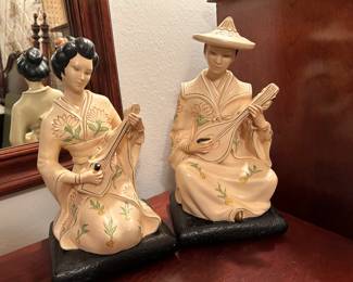 Oriental statues- rare and unique