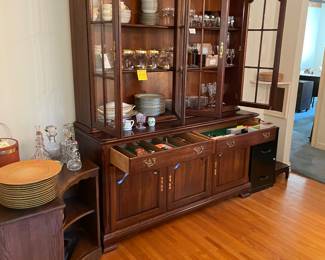 Large hutch
With vintage china