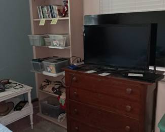 Another nice little chest of drawers and two more TVs