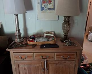 Another really cute entryway piece or use it in the dining room as a sideboard