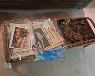 Historical newspapers and some fun brass pieces