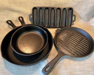 Cast iron skillets