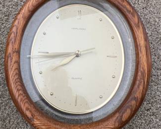 Hamilton wood wall clock