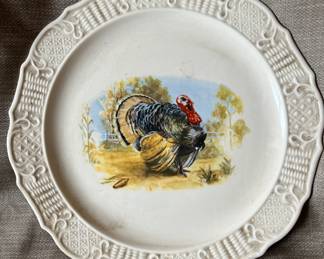 Canonsburg Pottery turkey platter