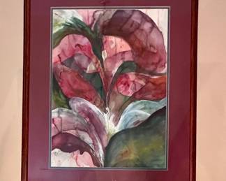 Framed print signed by Shannon Johnson