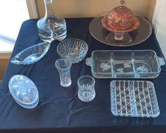 Crystal Cut Glass Decorations