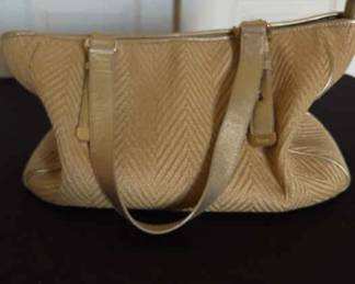 Cole Haan White Gold Handbag