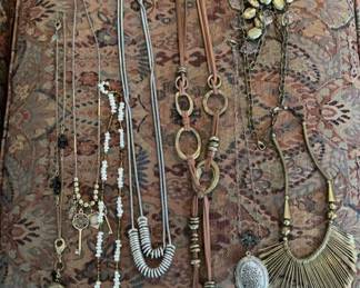 Costume Jewelry Large Necklaces