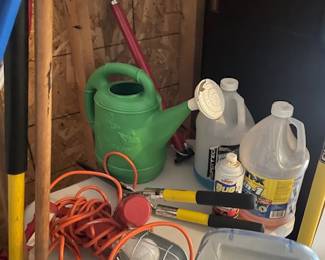 Some garage yard tools