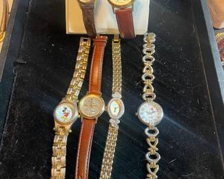 these are all Mickey mouse disney watches