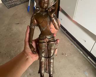 Bronze Thai statue 