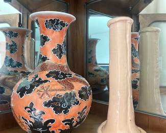Several vases