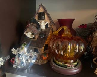 Halloween decos