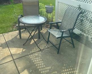 Small patio set 