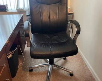 Leather executive chair