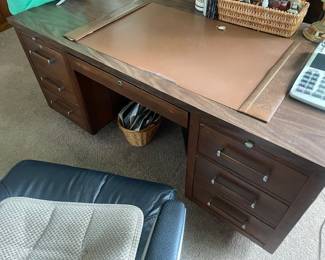 Vintage modern office desk 