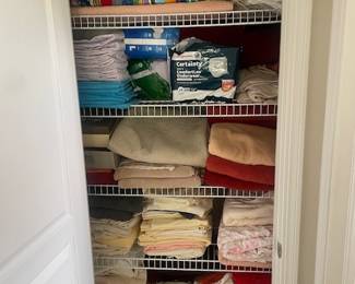 Lots of linens!