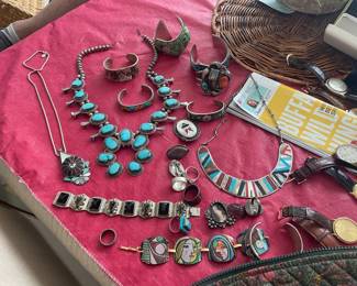 Vintage pawn jewelry sterling 