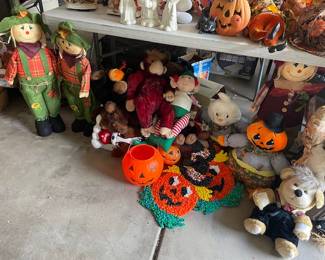 Christmas and fall decorations 