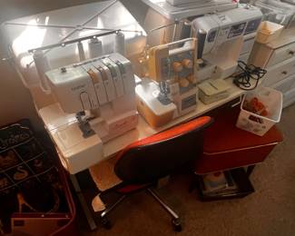 Brewery, sewing machine