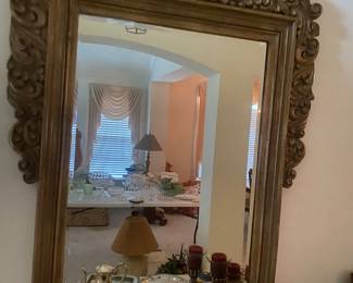 Entry way mirror. 56” x 43”