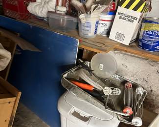 Tools and painting stuff 