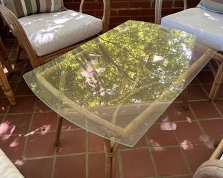 Bamboo outdoor furniture 