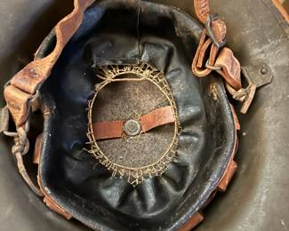 WWI Doughboy U.S. Helmet (101st Field Artillery / 26th Yankee Division MASSACHUSETTS BAY)