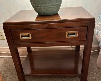 ETHAN ALLEN Canova Campaign Nightstand