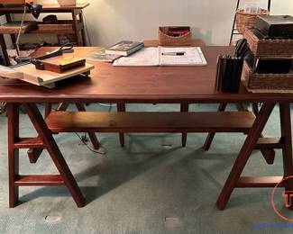 Primitive Friction Fit Ladder Desk