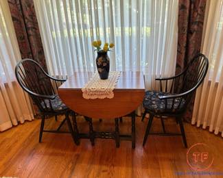ETHAN ALLEN American Impressions Drop Leaf Table and Chairs Set