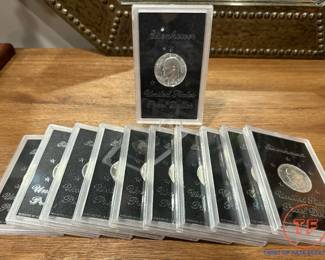 Eisenhower Proof SILVER Dollars