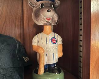 1988 MLB Chicago Cubs Clark Mascot Bobble Head