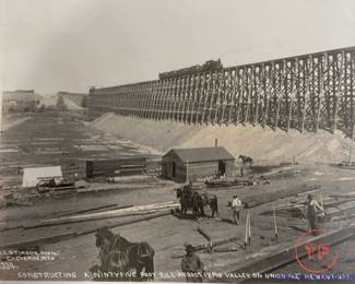 Late 1800’s UNION PACIFIC Railroad Photos Attributed to J.E. STIMSON