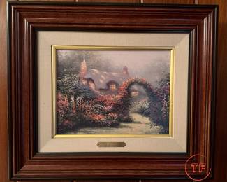 Signed Limited Edition ARTIST PROOF "Glory of Morning" by THOMAS KINKADE