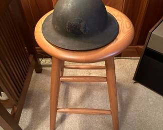 WWI Doughboy U.S. Helmet (101st Field Artillery / 26th Yankee Division MASSACHUSETTS BAY)