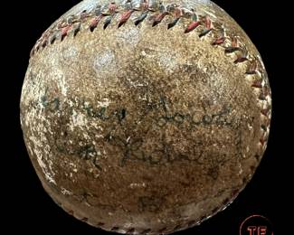 1933 BOSTON BRAVES Signed Baseball