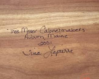 THOS MOSER Custom Made BOWBACK Stools