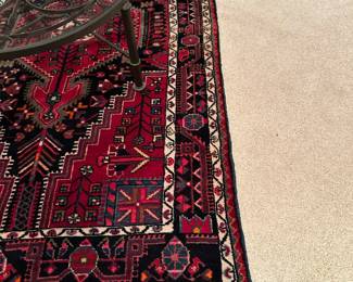 India Handmade Wool Pile Area Rug (8' x 4')