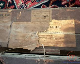 Original Oil on Canvas "Cavalier of Charles 1st Time" Portrait MCMA (Massachusetts Charitable Mechanics Association) Fine Arts Show 1878 Attributed (on back) to J. HENRY YOUNG