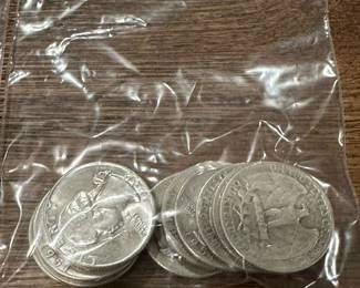 SILVER Washington Quarters - LOTS