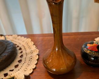 VAN BRIGGLE Bud Vase