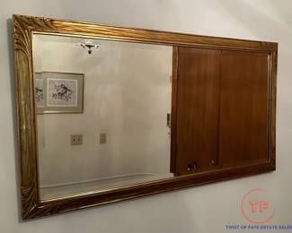 Hollywood Regency Style Wall Mirror
