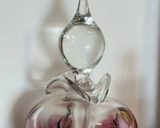 LOTTON Art Glass Perfume Bottle by DAVID LOTTON