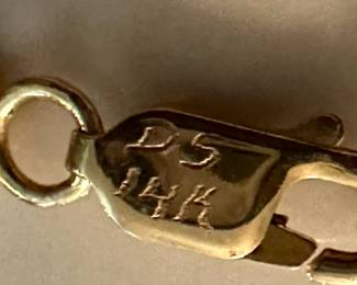 Custom Made 14KT GOLD "Three Graces" Wax Seal Pendant on 14KT GOLD Double Strand Snake Chain Necklace