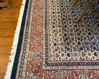 India HERATI Handmade Wool Pile Area Rug (8' x 12')
