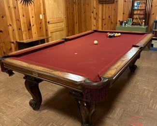 Vintage PETER VITALIE Pool Table