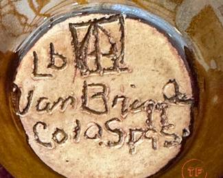 VAN BRIGGLE Bud Vase